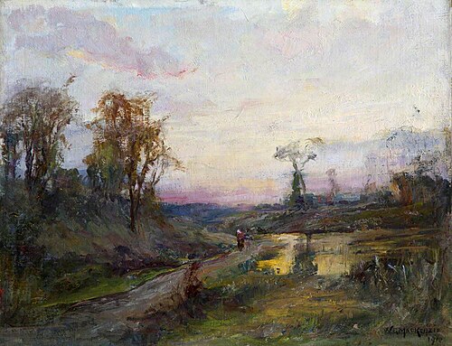 Evening Landscape, 1910, William Gibbes Mackenzie
