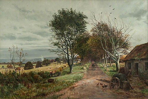 The Avenue, Neilsland, 1882, William Glover