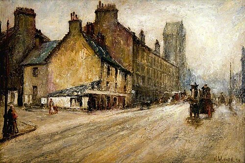Castle Street, Glasgow, 1890, William Glover