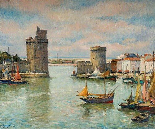 La ville de La Rochelle, France, , Pierre Langlade