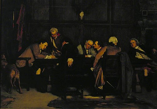 Meeting of Scottish Jacobites, 1878, Claude Andrew Calthrop