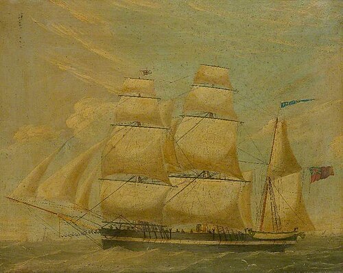 Barque 'Preasent', 1859, William Griffin