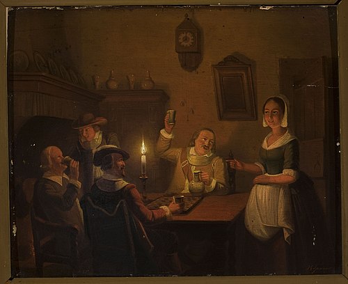 Playing checkers, , Pieter Geerard Sjamaar