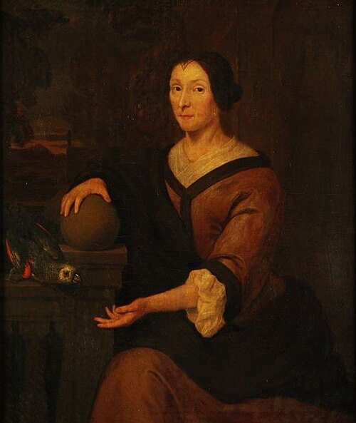 Portrait of Geertruij van der Hey (1638-1720), 1686, Pieter Veen