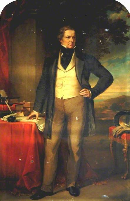 Sir Robert Peel (1788–1850), 2nd Bt, Prime Minister, 1852, Clement Burlison