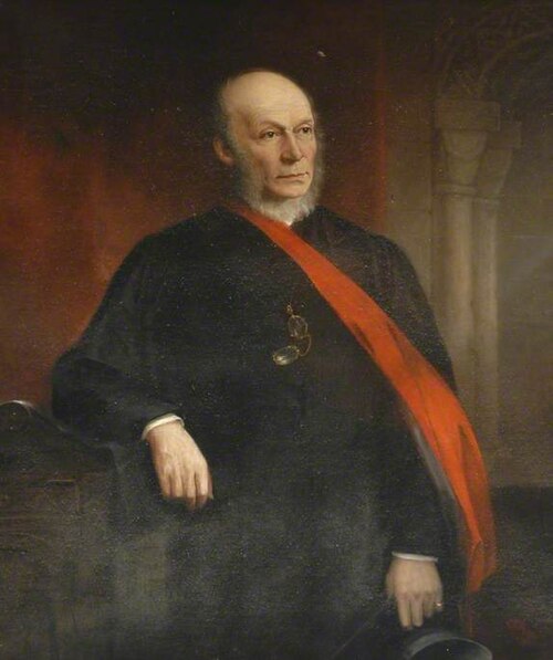 The Reverend Dr John Cundill (1812–1894), 1889, Clement Burlison