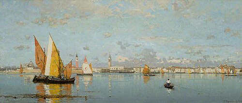 The Grand Canal, Venice, , Pietro Fragiocomo