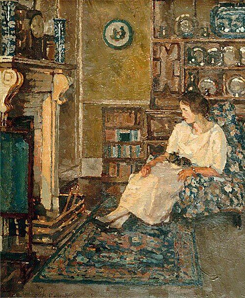 Firelight, 1925, Grace Marion Collcutt