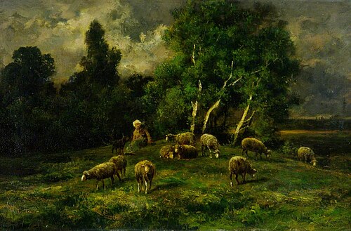 Landscape with Sheep, , Clément Quinton