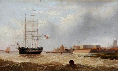 Humber Guardship 'Southampton', 1880, Clements Good