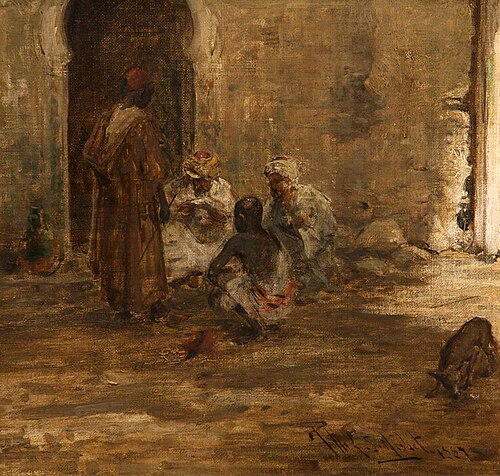 North African Scene, 1887, Pollok Sinclair Nisbet