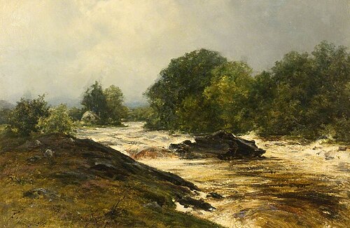 Meeting of the Tummel and the Garry, , Pollok Sinclair Nisbet