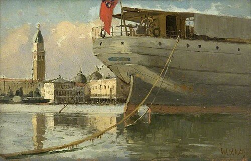 Venice, the Campanile, St Mark's and Doge's Palace, , William Heath Wilson