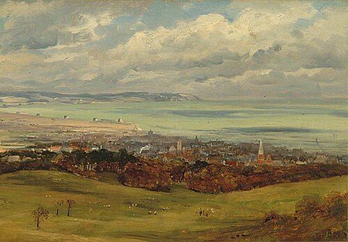 Eastbourne, East Sussex, 1882, William Henry Borrow