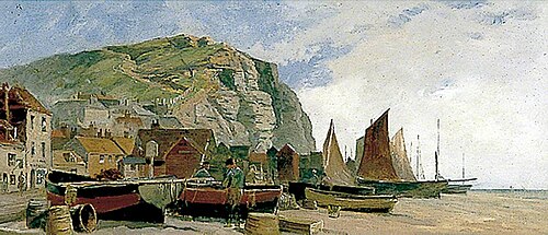 The Fishing Quarter, , William Henry Borrow