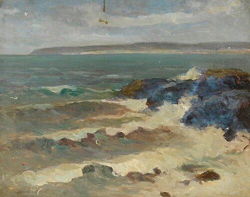 Seascape with Waves*, , William Henry Charlton