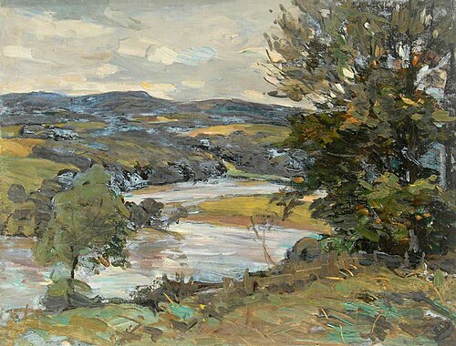 River Valley with Trees*, , William Henry Charlton