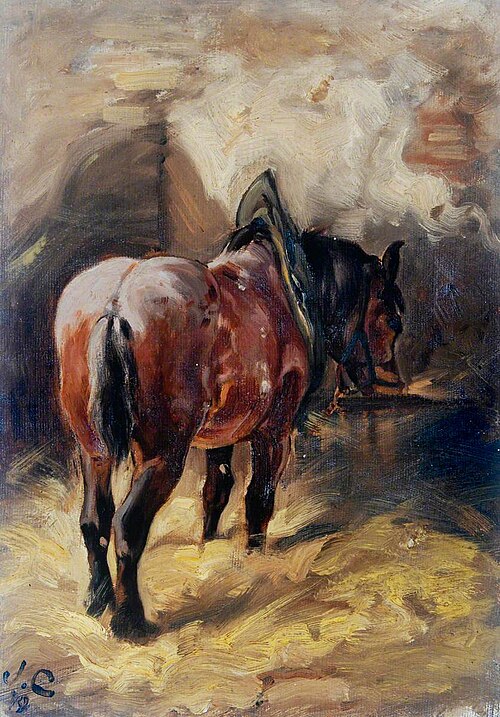 Horse, Rear View*, , William Henry Charlton