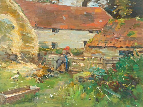 Farmyard Scene*, , William Henry Charlton