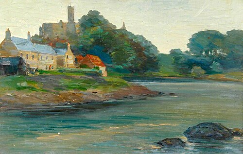 River with a Castle*, , William Henry Charlton