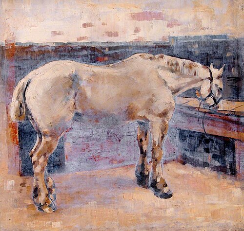 Horse Feeding*, , William Henry Charlton