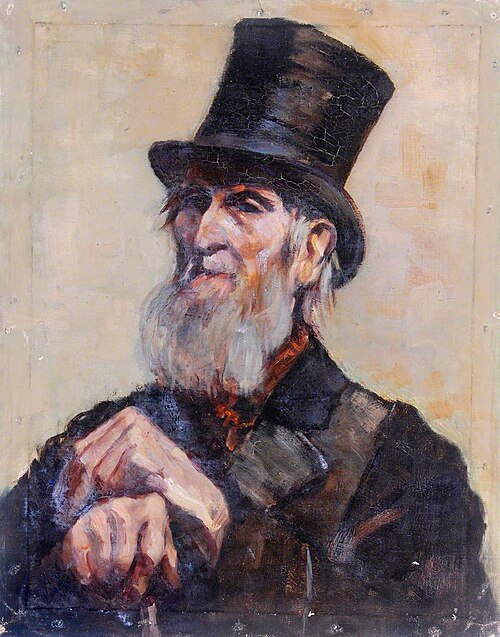Man with a Top Hat*, , William Henry Charlton