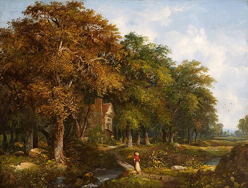 Wooded Landscape, 1845, William Henry Crome