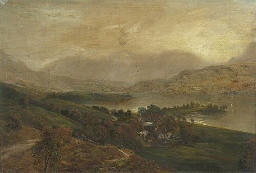 Esthwaite Water, Lancashire, 1896, William Henry Hoodless