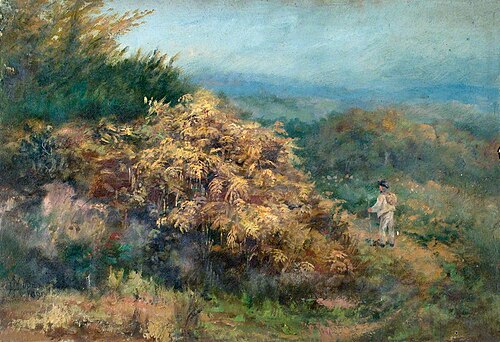 At the Foot of Croham Hurst, Croydon, Surrey, 1890, William Henry Hope