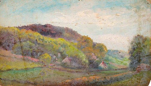 Croham Hurst, Croydon, Surrey (recto), 1890, William Henry Hope