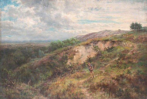 On Addington Hills, Croydon, Surrey, 1891, William Henry Hope