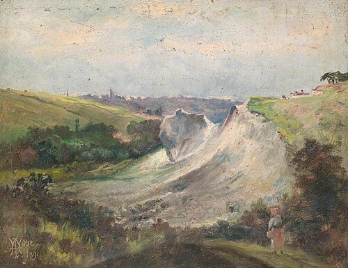 Near Caterham Junction, Purley, Surrey, 1891, William Henry Hope