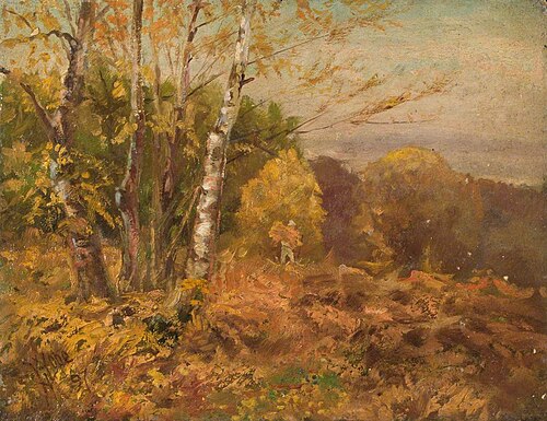 Gathering Straw, 1891, William Henry Hope