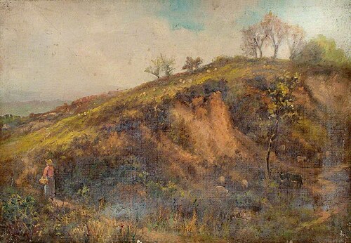 On Addington Hills, Shirley, Surrey, 1891, William Henry Hope