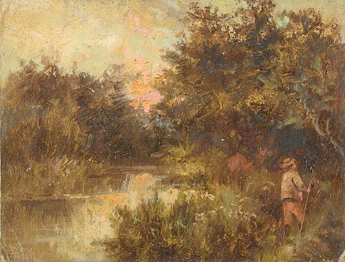Evening on the Wandle, 1892, William Henry Hope