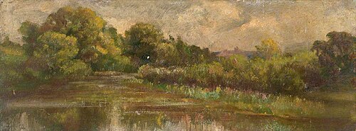 New Pond, Merstham, Surrey, 1892, William Henry Hope