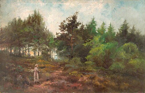 On Croham Hurst, Croydon, Surrey, 1894, William Henry Hope