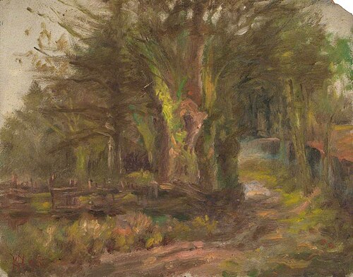 Culvert Lane, 1895, William Henry Hope