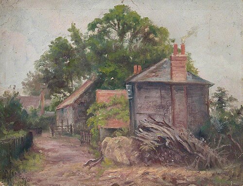 Croham Farm, Croydon, Surrey, 1895, William Henry Hope