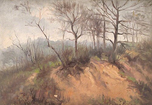 The Foot of Croham Hurst, Croydon, Surrey, 1896, William Henry Hope