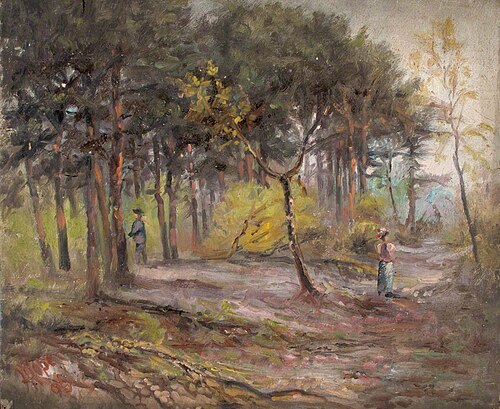 On Top of Croham Hurst, Croydon, Surrey, 1896, William Henry Hope