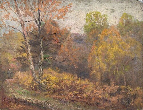 Autumnal Landscape, 1897, William Henry Hope