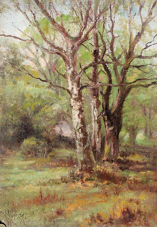 Near Addington Hills, Croydon, Surrey, 1897, William Henry Hope