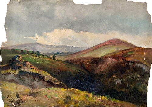 Landscape with Hills, 1899, William Henry Hope