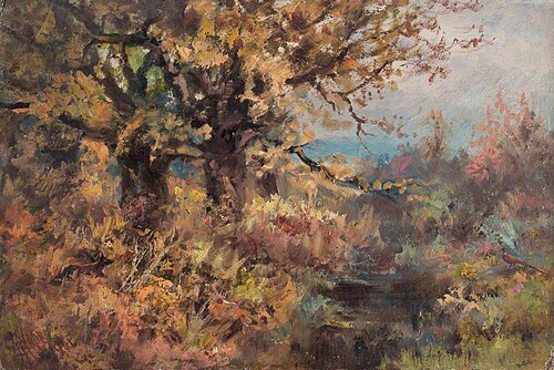 Autumn, Surrey, 1901, William Henry Hope