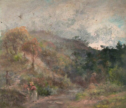 Landscape with Figures*, 1905, William Henry Hope