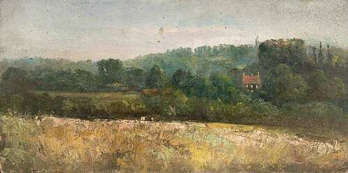 Addington from Croham Farm, Croydon, Surrey, , William Henry Hope