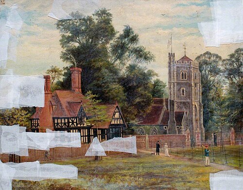 Beddington Church, Croydon, Surrey, , William Henry Hope