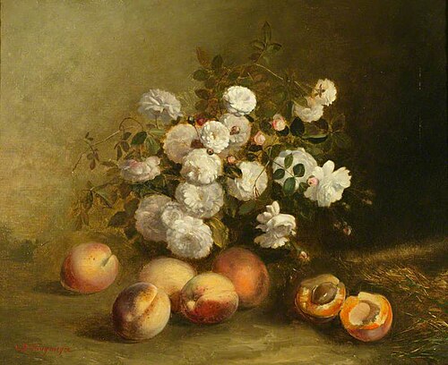 Flowers and Apricots, , Jules Bidlingmeyer