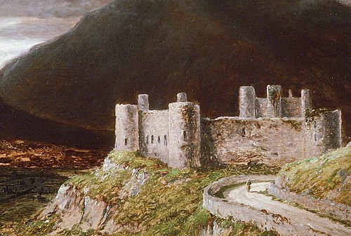 Harlech Castle, 1890, William Henry Mander